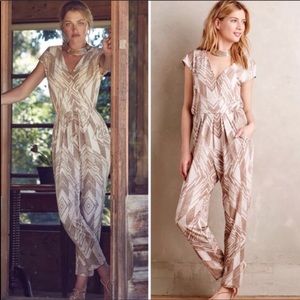ANTHROPOLOGIE COREYLYNNCARTER JUMPSUIT SIZE Large